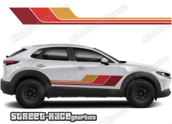 Mazda CX-30 044 - Retro stripes