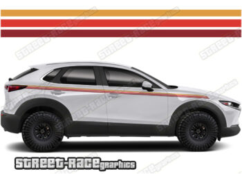 Mazda CX-30 045 - Retro stripes