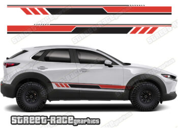 Mazda CX-30 056 - racing stripes