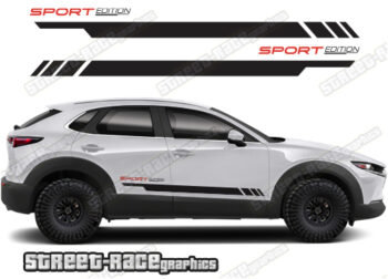 Mazda CX-30 057 - racing stripes