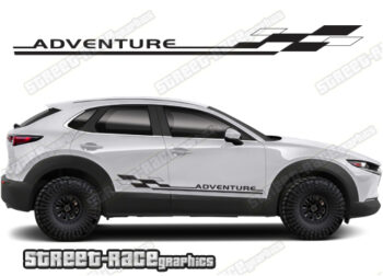 Mazda CX-30 058 - Adventure racing stripes