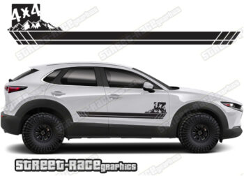 Mazda CX-30 060 - 4x4 racing stripes