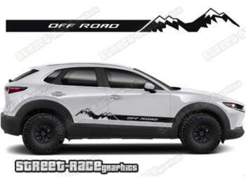 Mazda CX-30 061 - off road racing stripes