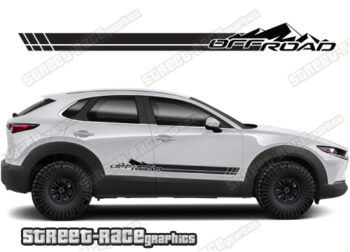 Mazda CX-30 064 - off road racing stripes