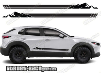 Mazda CX-30 069 - 4x4 racing stripes