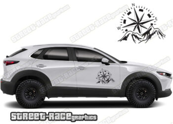 Mazda CX-30 070 - Mountain compasses