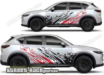 Mazda CX-5 001 - mud splatter graphics