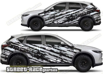 Mazda CX-5 008 - ripped graphics