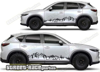 Mazda CX-5 020 - Mountain graphics