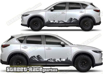 Mazda CX-5 021 - Mountain graphics