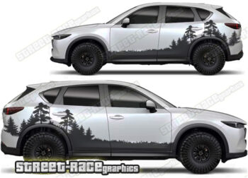 Mazda CX-5 025 - Forest overland graphics