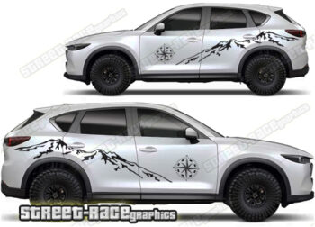 Mazda CX-5 029 - Mountain adventure graphics