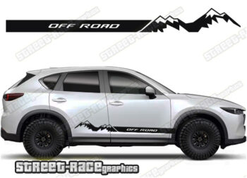 Mazda CX-5 061 - off road racing stripes