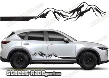 Mazda CX-5 063 - mountain adventure racing stripes