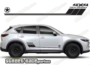 Mazda CX-5 065 - off road 4x4 racing stripes