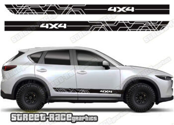 Mazda CX-5 068 - 4x4 racing stripes