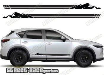 Mazda CX-5 069 - 4x4 racing stripes