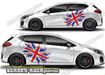 Kia Ceed large graphics 025 - UNION JACK