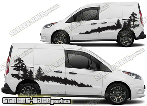 Ford Transit Connect 026 - Forest camper