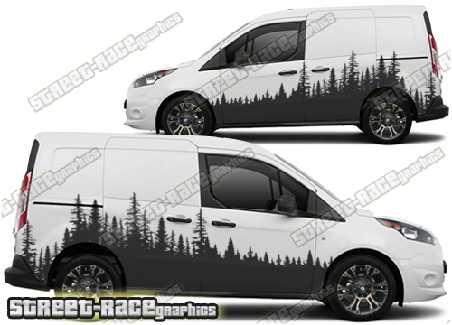 Ford Transit Connect 038 - Forest camper