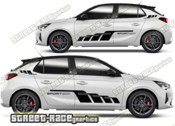 Vauxhall / Opel Corsa large graphics 027