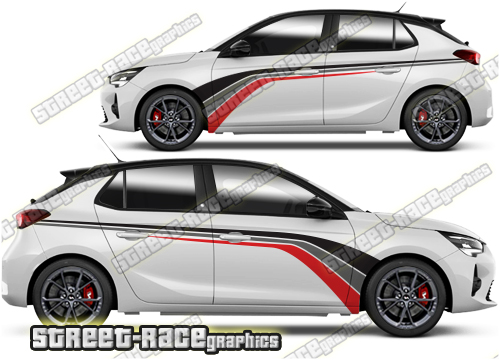 Vauxhall / Opel Corsa large graphics 030