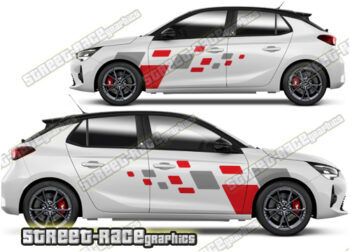 Vauxhall / Opel Corsa large graphics 036