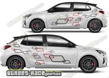 Vauxhall / Opel Corsa large graphics 038