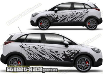 Vauxhall Crossland 002 - mud splatter graphics