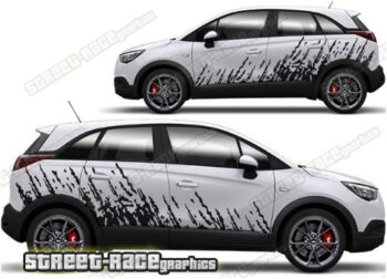 Vauxhall Crossland 003 - mud splatter graphics