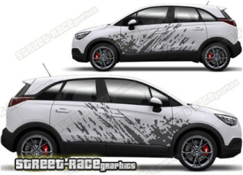 Vauxhall Crossland 004 - mud splatter graphics