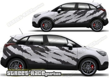Vauxhall Crossland 014 - Safari ripped graphics