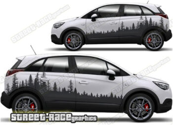 Vauxhall Crossland 024 - Forest overland graphics