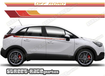 Vauxhall Crossland 041 - racing stripes