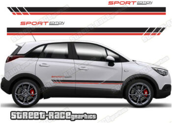 Vauxhall Crossland 053 - racing stripes