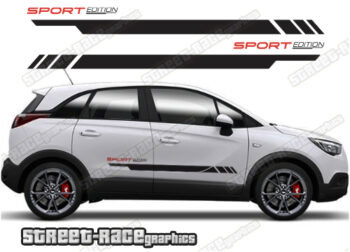Vauxhall Crossland 057 - racing stripes
