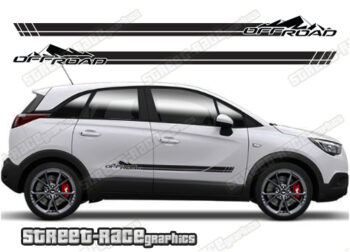 Vauxhall Crossland 064 - off road racing stripes