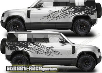 Land Rover Defender 110 006 - mud splatter