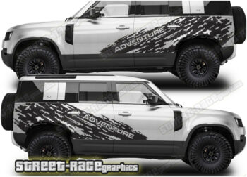 Land Rover Defender 110 012 - Adventure overland graphics
