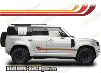 Land Rover Defender 110 042 - Retro stripes
