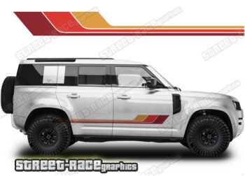 Land Rover Defender 110 044 - Retro stripes