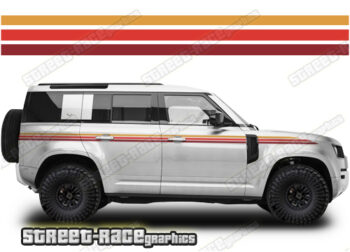Land Rover Defender 110 045 - Retro stripes