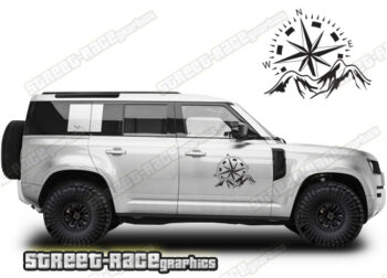 Land Rover Defender 110 070 - Mountain compasses