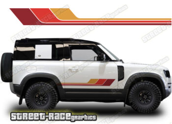 Land Rover Defender 90 044 - Retro stripes