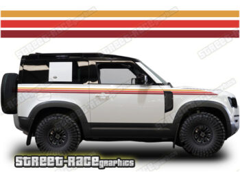 Land Rover Defender 90 045 - Retro stripes