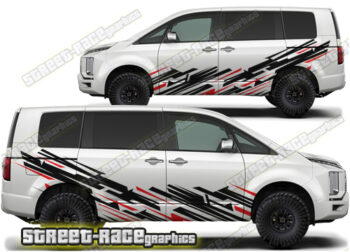Mitsubishi Delica large graphics 008