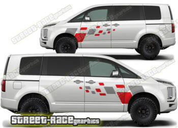 Mitsubishi Delica large graphics 009