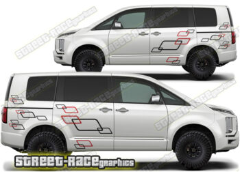 Mitsubishi Delica large graphics 010
