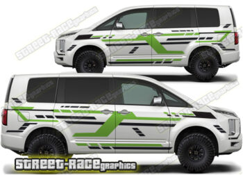 Mitsubishi Delica large graphics 012