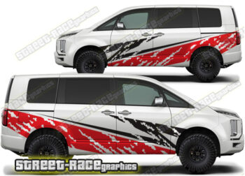 Mitsubishi Delica large graphics 016